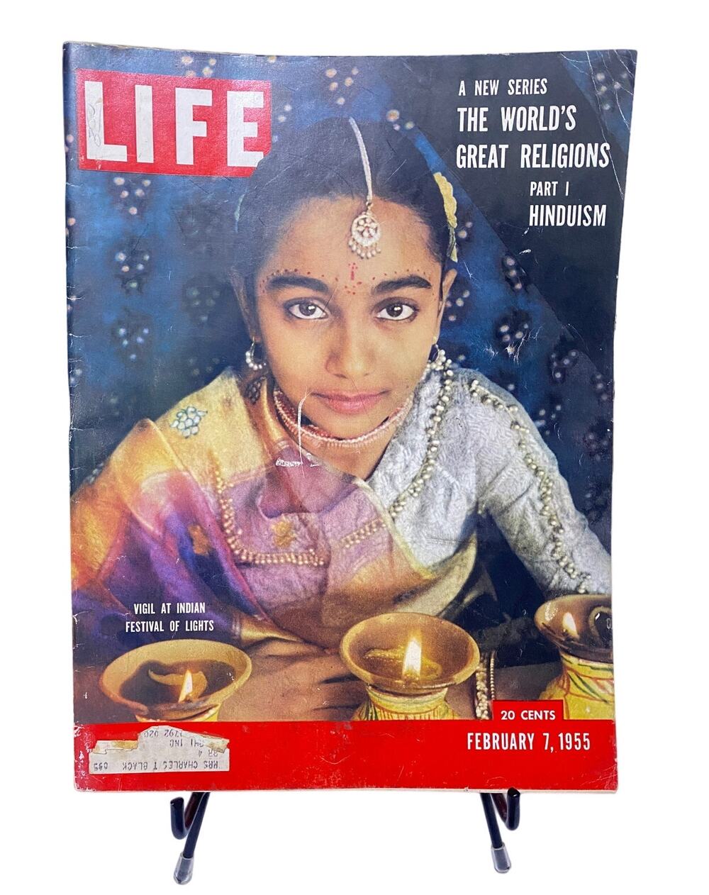 LIFE Magazine February 7 1955 Hinduism World's Great Religions Grace Kelly